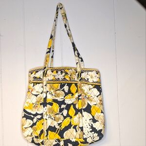 Vera Bradley Tote Bag - Yellow and Black